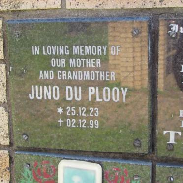 PLOOY Juno, du 1923-1999