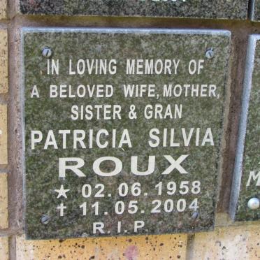 ROUX Patricia Silvia 1958-2004