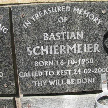 SCHIERMEIER Bastian 1950-2000