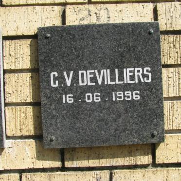 VILLIERS C.V., de -1996
