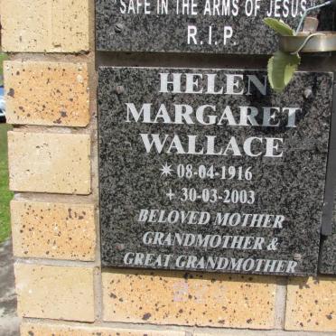 WALLACE Helen Margaret 1916-2003