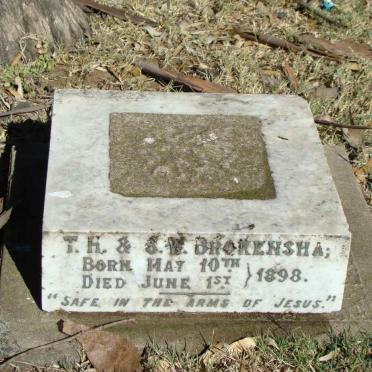 BROKENSHA Alvah Dalzell 1898-1898 