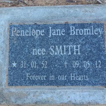 BROMLEY Penelope Jane nee SMITH 1952-2012