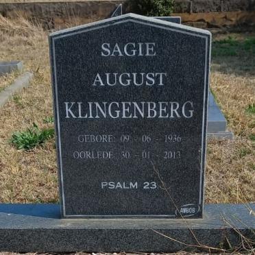 KLINGENBERG Sagie August 1936-2013