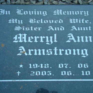 ARMSTRONG Merryl Ann 1948-2005