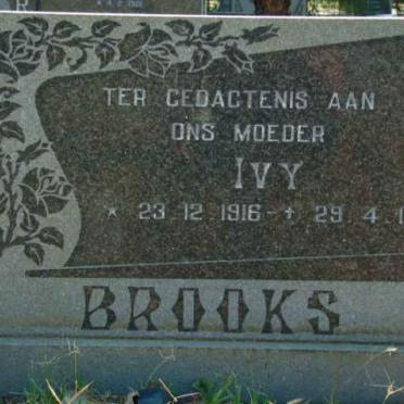 BROOKS Ivy 1916-1985