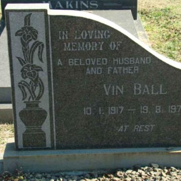 BALL Vin 1917-1978