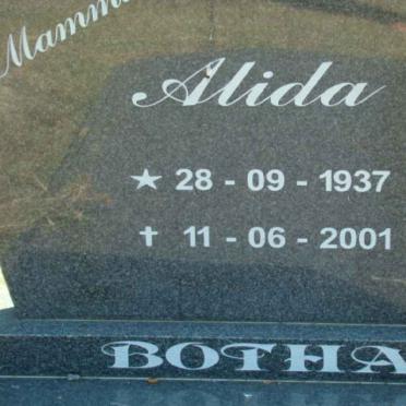 BOTHA Alida 1937-2001