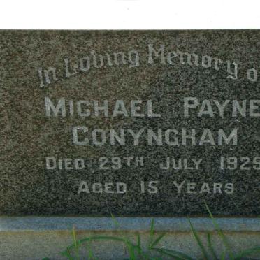 CONYNGHAM Michael Payne -1929