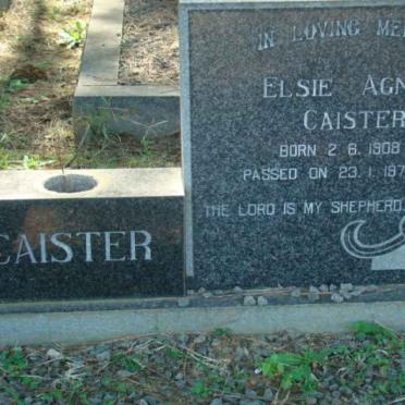 CAISTER Elsie Agnes 1908-1973