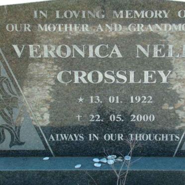CROSSLEY Veronica Nellie 1922-2000