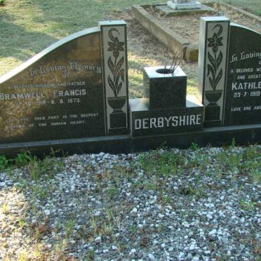 DERBYSHIRE Bramwell Francis 1918-1973 &amp; Kathleen Mary 1919-1984
