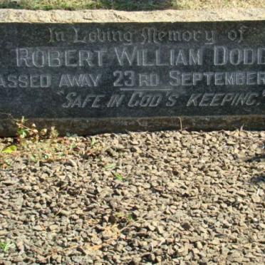 DODDS Robert William -1943