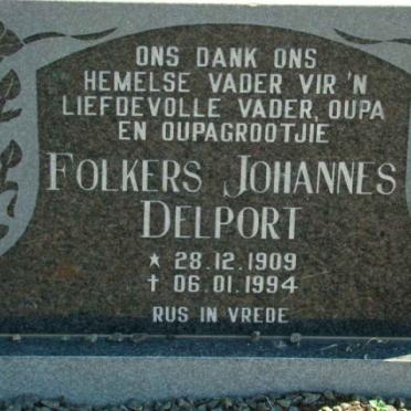 DELPORT Folkers Johannes 1909-1994