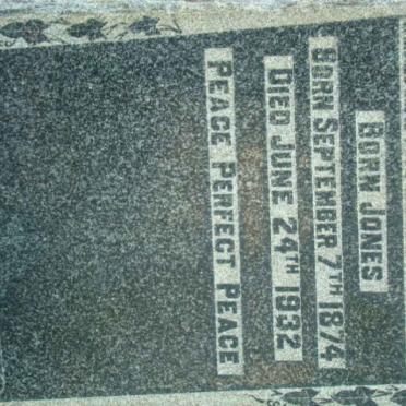 DOHERTY Elizabeth Ann nee JONES 1874-1932