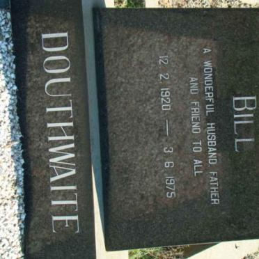 DOUTHWAITE Bill 1920-1975