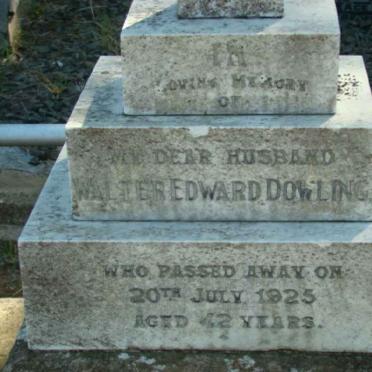 DOWLING Walter Edward -1925