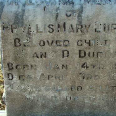 DURHAM Phyllis Mary 1923-1937