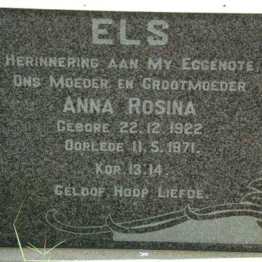 ELS Anna Rosina 1922-1971