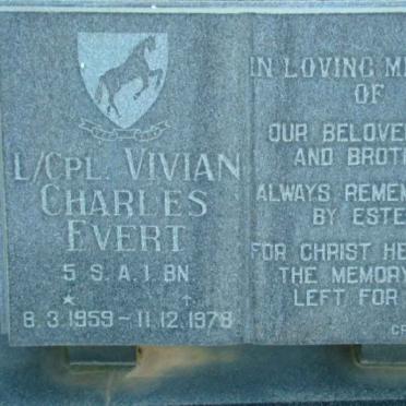 EVERT Vivan Chrales 1959-1978