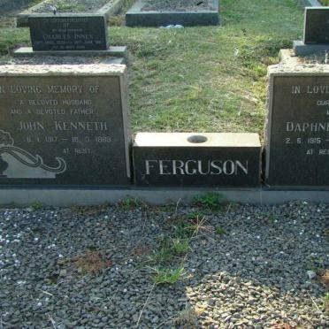 FERGUSON John Kenneth 1917-1969 &amp; Daphne Joyce 1915-1981