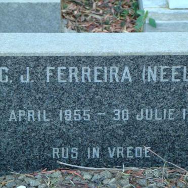 FERREIRA C.J. 1955-1980
