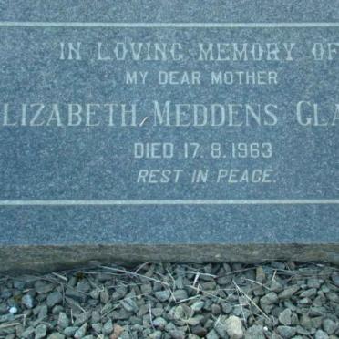 GLASSEN Elizabeth Meddens -1963