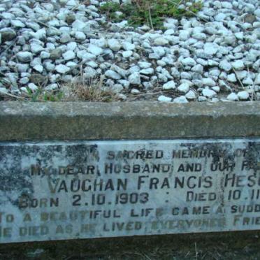 HESOM Vaughan Francis 1903-1955