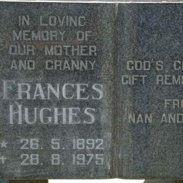HUGHES Frances 1892-1975