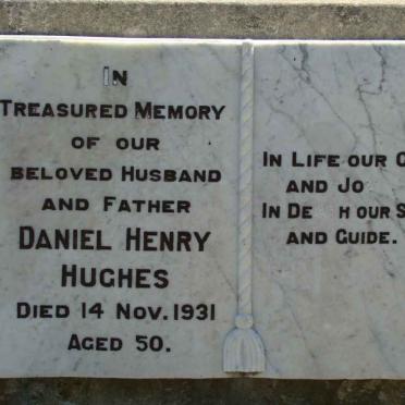 HUGHES Daniel Henry -1931