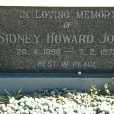 JONES Sidney Howard 1896-1972