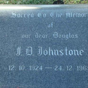 JOHNSTONE J.D. 1924-1965
