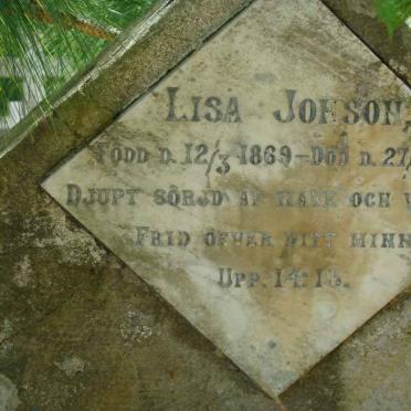 JONSON Lisa 1869-1908