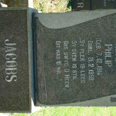 JACOBS Philip 1914-1958