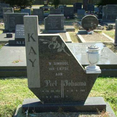 KAY Piet 1911-1987 &amp; Johanna 1919-