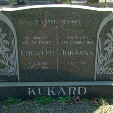 KUKARD Chester 1911-1984 &amp; Johanna 1918-