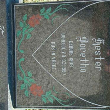 LAUWRENS Hester Doretha 1908-1997