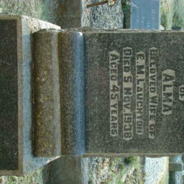 LAUGHTON Alma  -1938