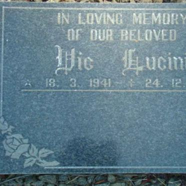 LUCINI Vic 1941-1996
