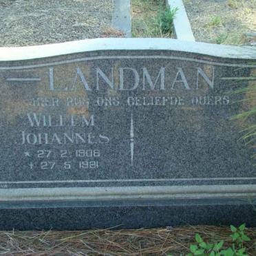 LANDMAN Willem Johannes 1908-1981