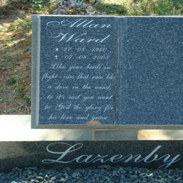 LAZENBY Allan Ward 1940-2005