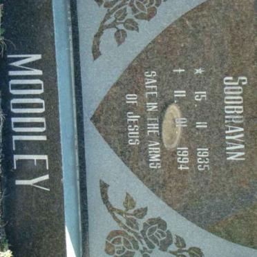 MOODLEY Soobrayan 1935-1994