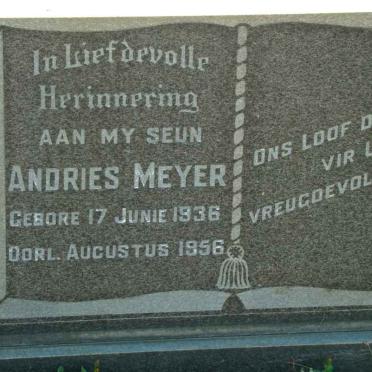 MEYER Andries 1936-1956