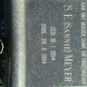 MEYER S.E. 1904-1984