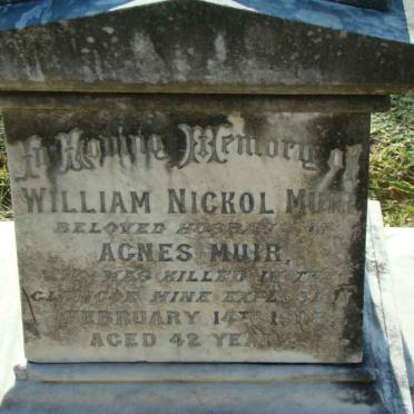 MUIR William Nickol -1906