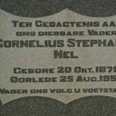 NEL Cornelius Stephanes 1878-1950