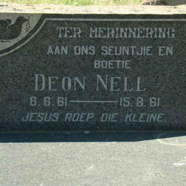 NELL Deon 1961-1961
