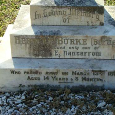 NANCARROW Herbert Burke -1927
