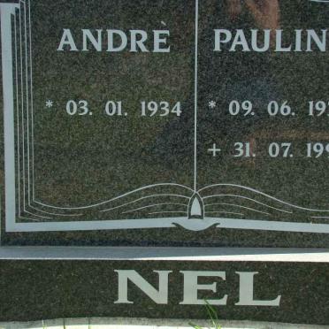 NEL Andre 1934- &amp; Pauline 1934-1999