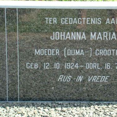 NEPGEN Johanna Maria 1924-2002